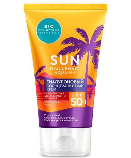 Крем солнцезащитный гиалуроновый для лица и тела SPF 50+ Bio Cosmetolog 75мл фотография